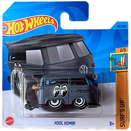 2023 HOT WHEELS Kool Kombi Moon Eyes Grey 49/250 Surf's Up 2/5 1:64 - HKK80