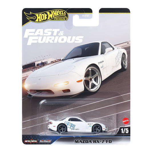 HOT WHEELS Premium Fast & Furious - Mazda RX-7 FD - 1/5 1:64 -