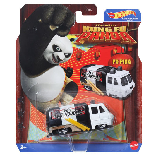 2024 Hot Wheels Best of Character Car Kung Fu Panda Po Ping 1:64 - ????