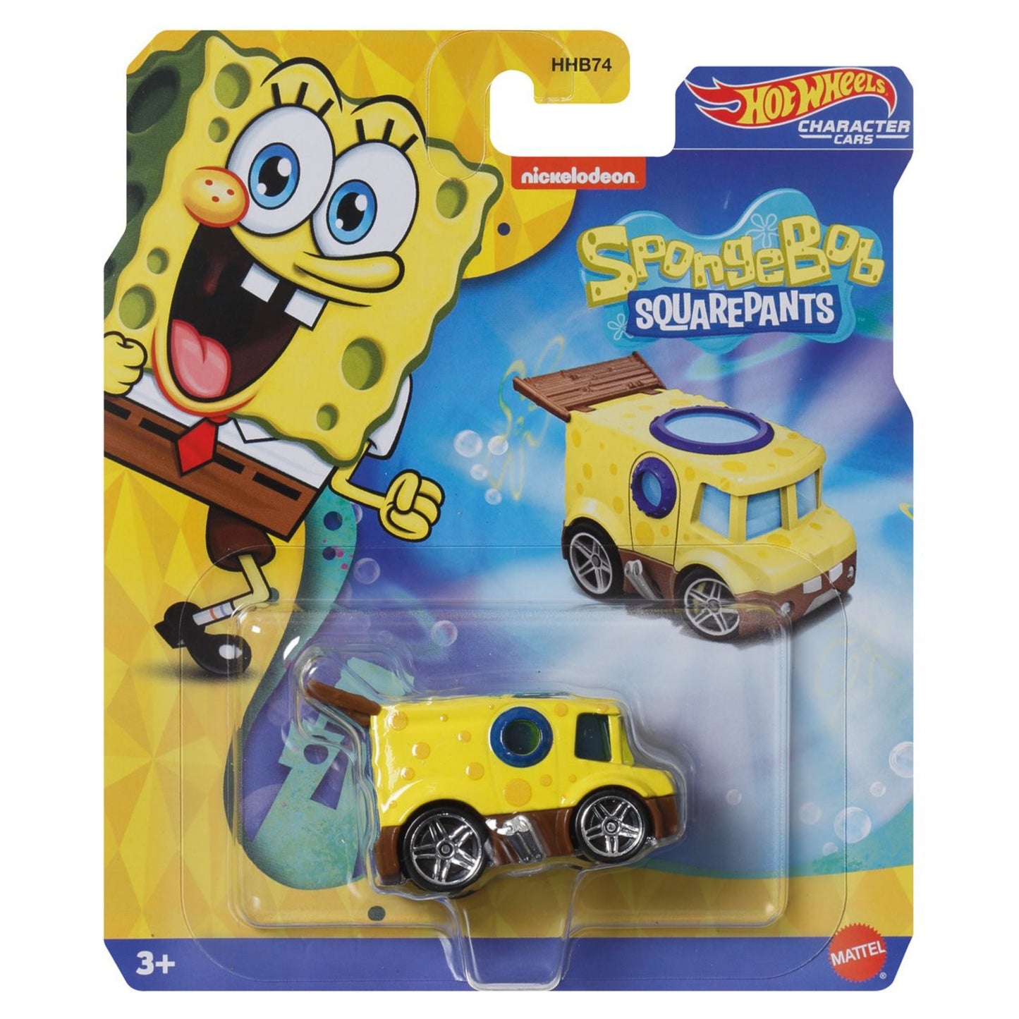 2024 Hot Wheels Best of Character Car Spongebob Squarepants 1:64 - ????