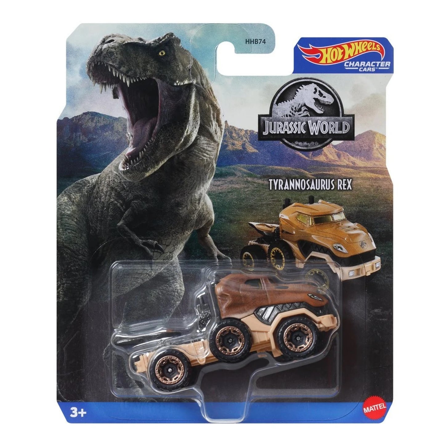 2024 Hot Wheels Best of Character Car Jurassic World Tyrannosauras Rex 1:64 - ????