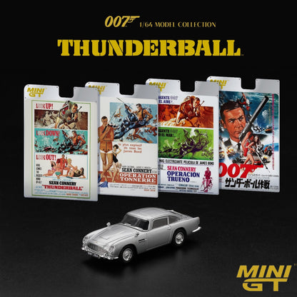 MINI GT Aston Martin DB5  “Thunderball” #901 English Version 1:64 - MGT00901-007E